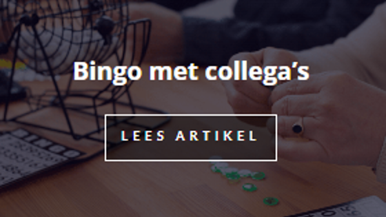 Bingo met collega's